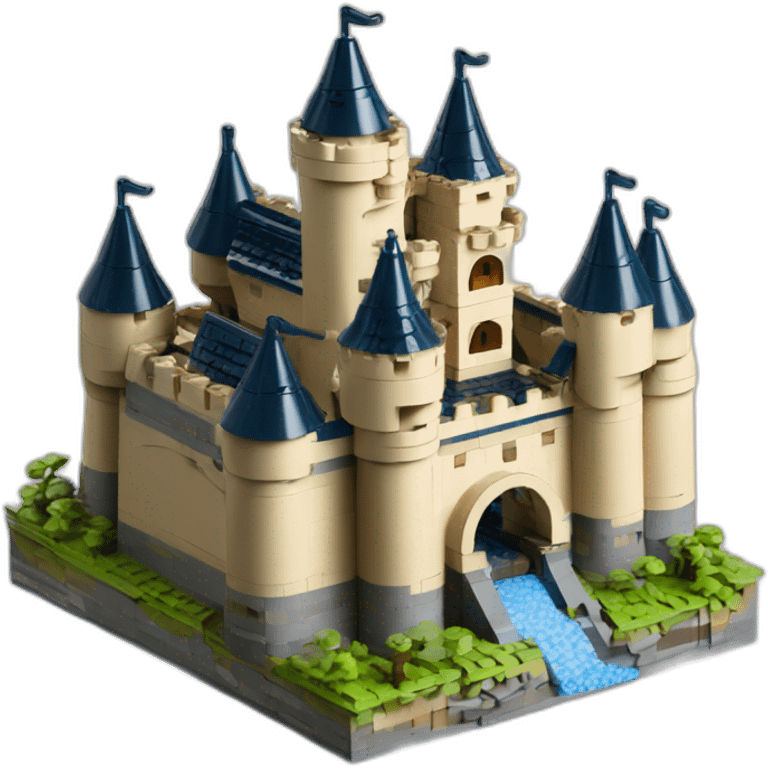 Lego castle emoji