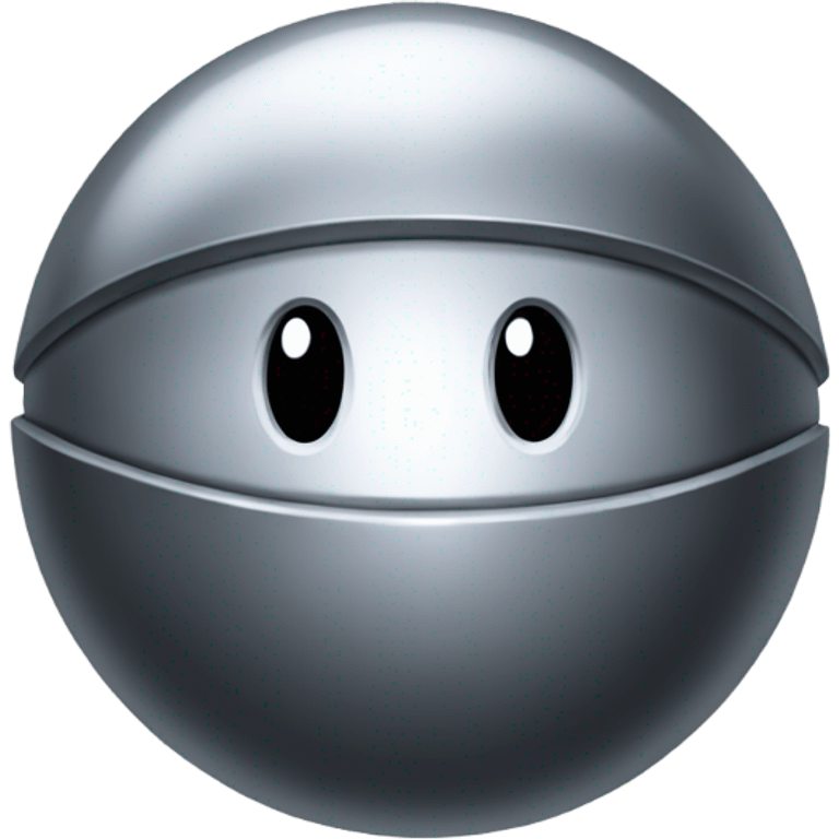 Metal Kirby ball emoji