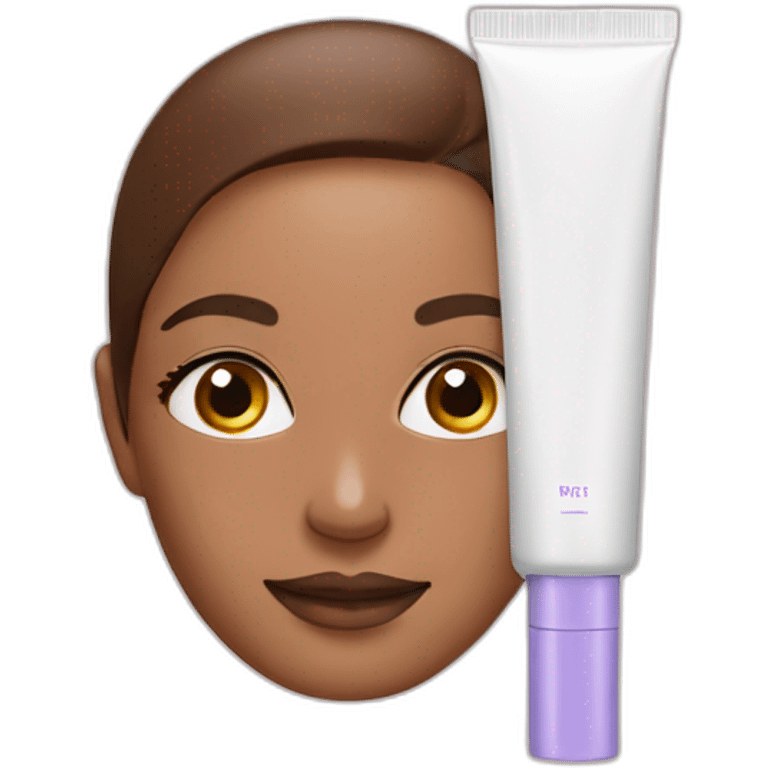 skincare product tube emoji