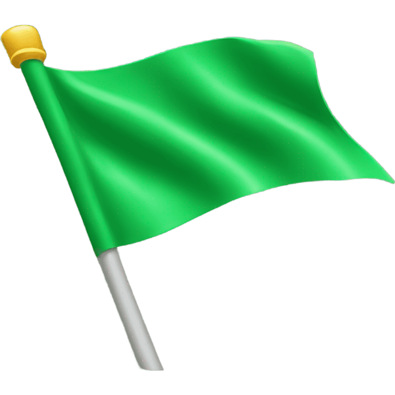 Green flag emoji