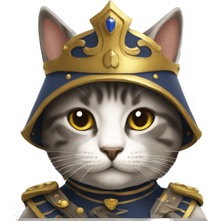 cat royal guard emoji