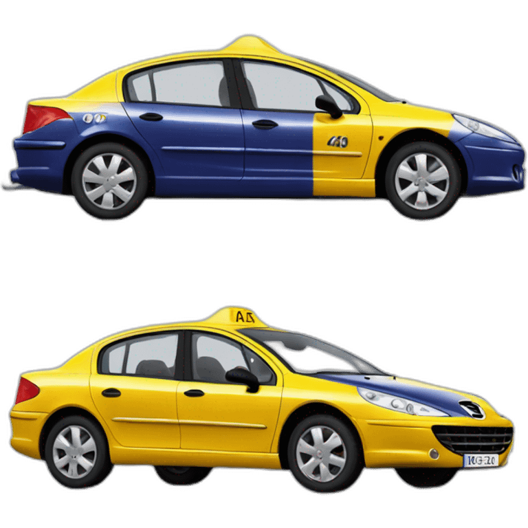 Peugeot 407 Taxi 5 emoji