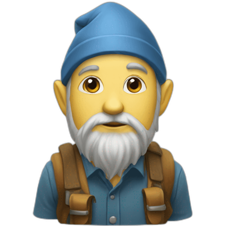 gnome commuter emoji