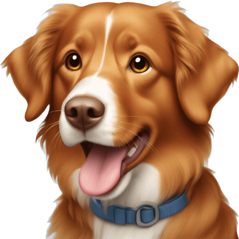 nova scotia duck tolling retriever emoji