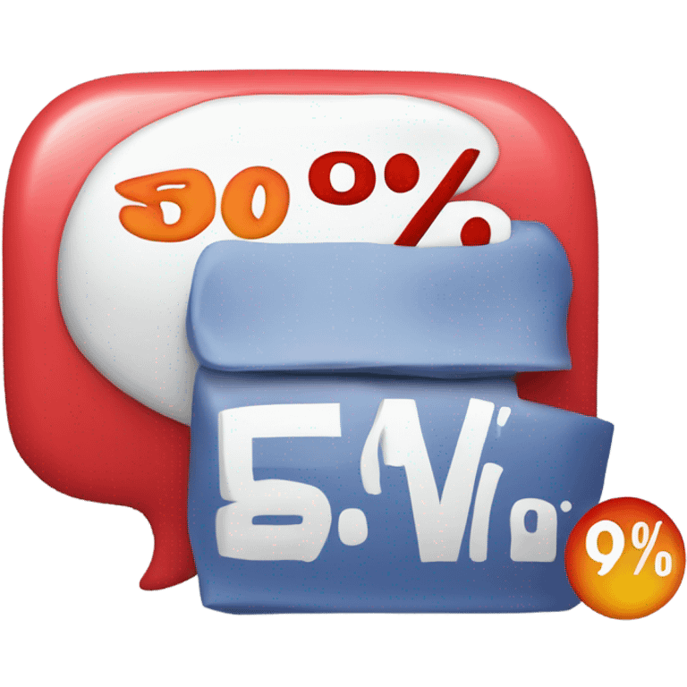 50% discount emoji