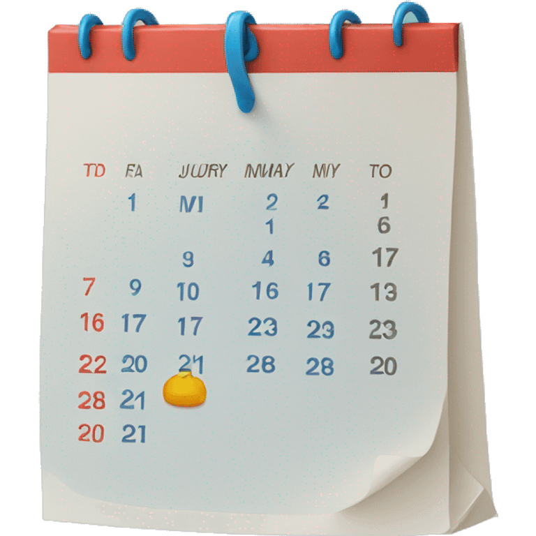 calendar emoji