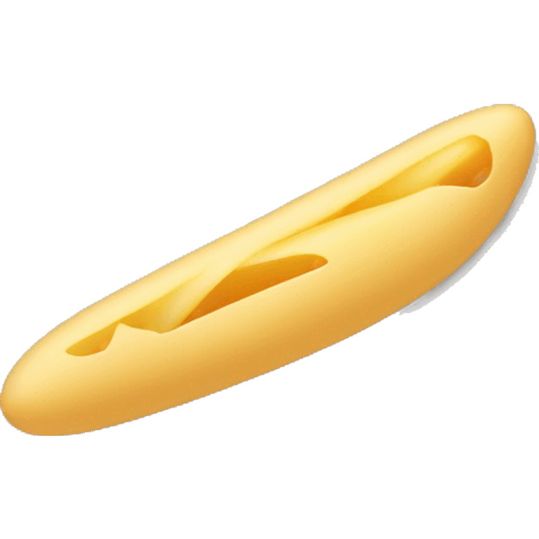 one piece of uncooked penne emoji