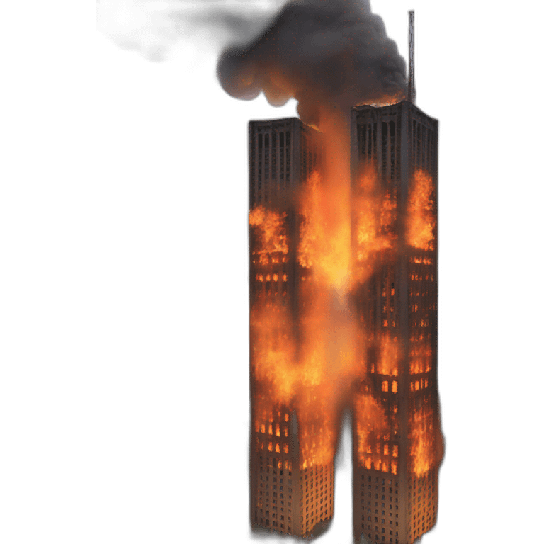 twin-tower-fire emoji