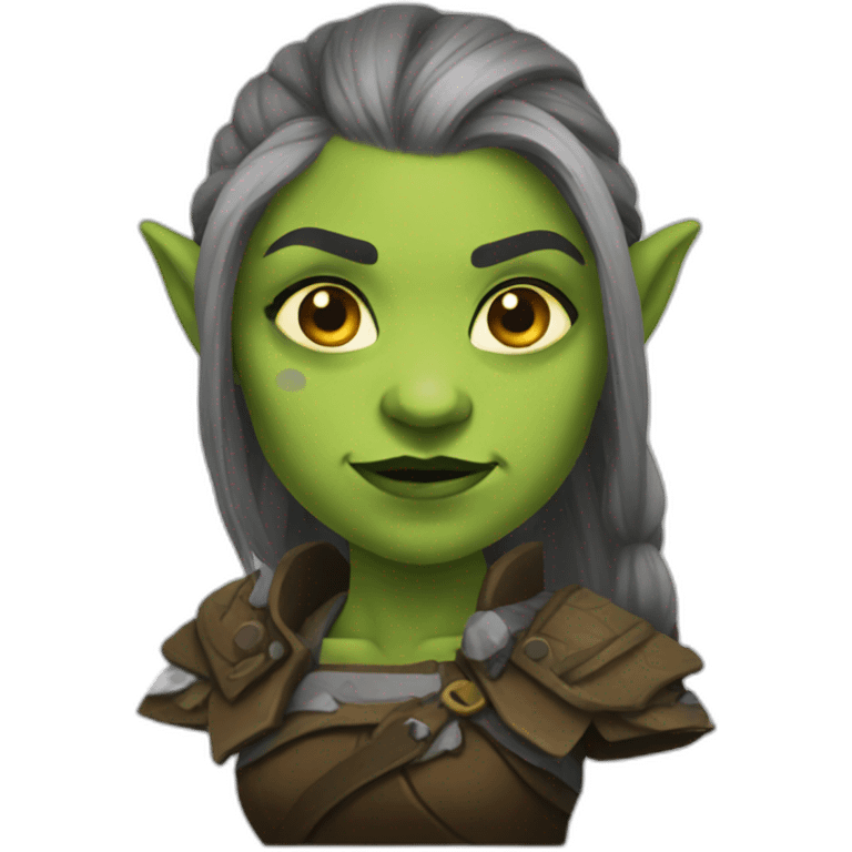 female orc emoji