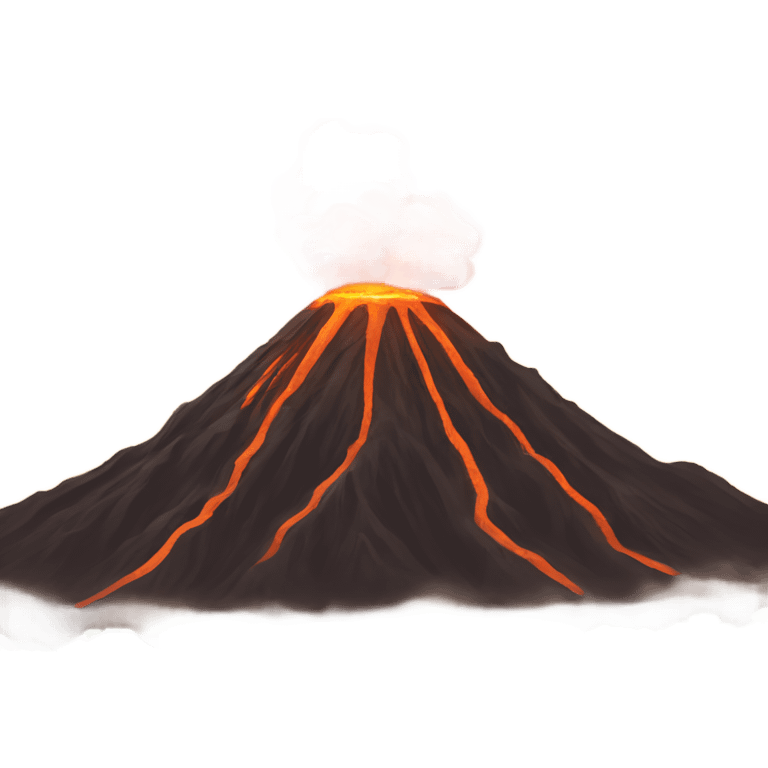 Volcano  emoji