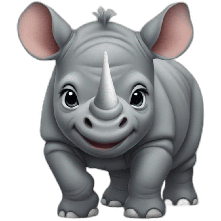 Baby rhino emoji