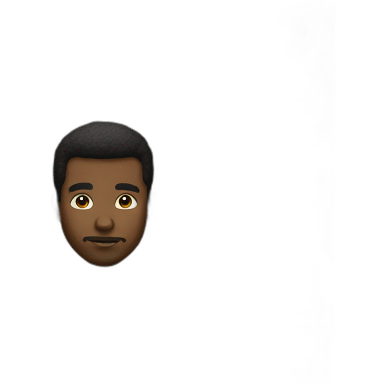 black men emoji