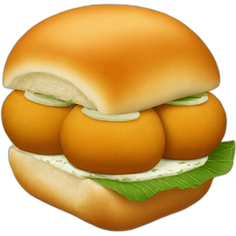 vada pav indian dish emoji