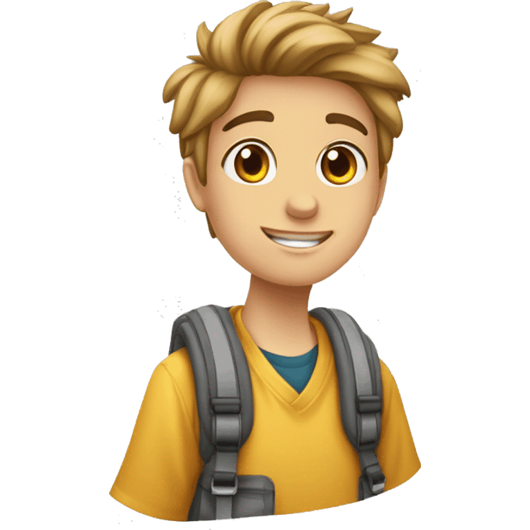 Adolescente fazendo coração com a mão emoji