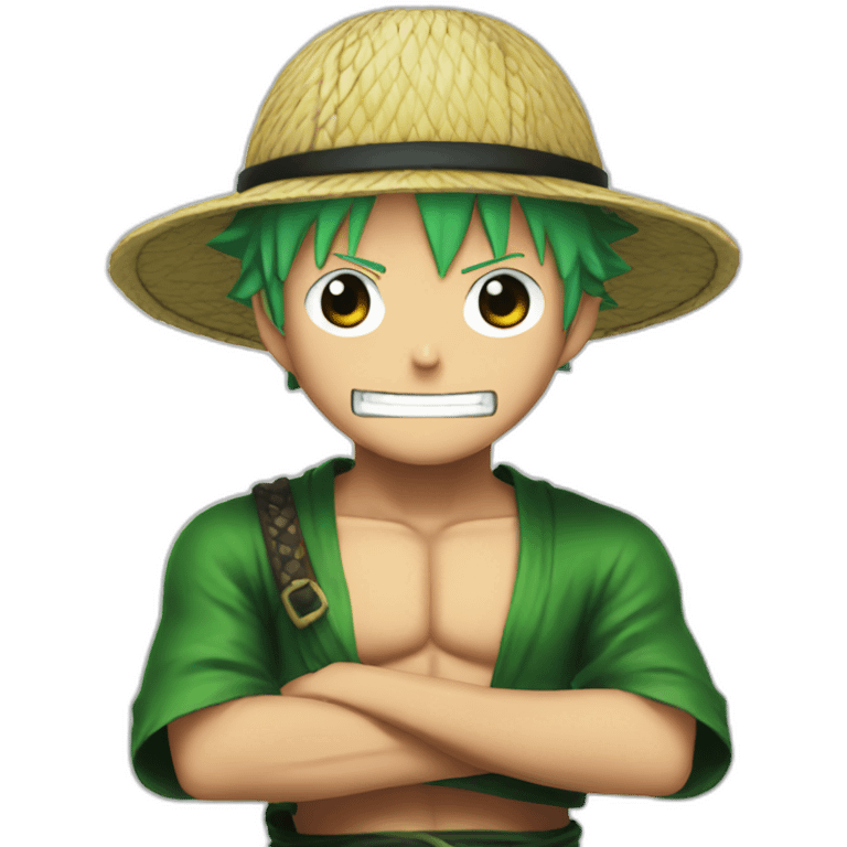 One piece Zoro emoji