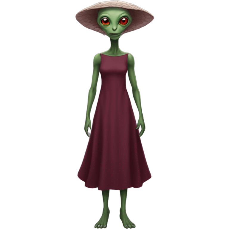 https://www.emojis.com/emoji/a-reptilian-alien-woman-full-body-oOQlHa1euHi IN https://www.emojis.com/emoji/burgundy-dress-XYRsVlm8DBl emoji