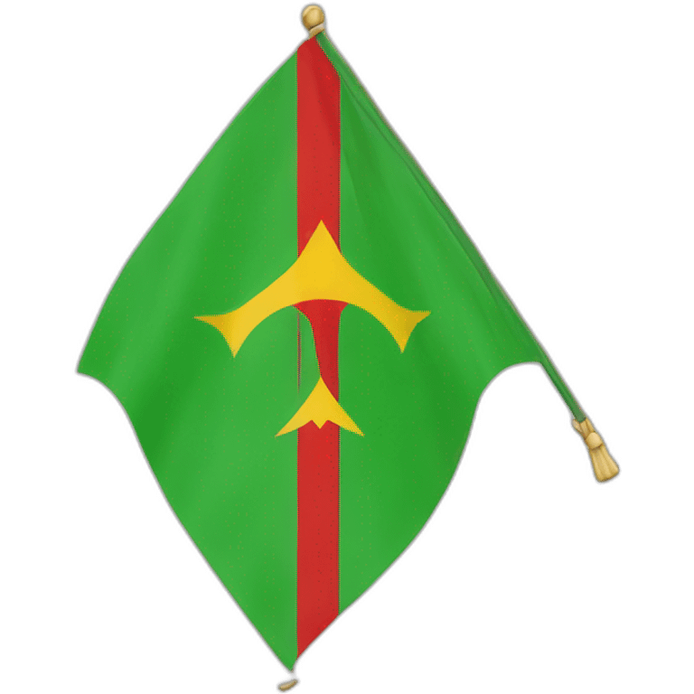 Drapeau amazigh  emoji