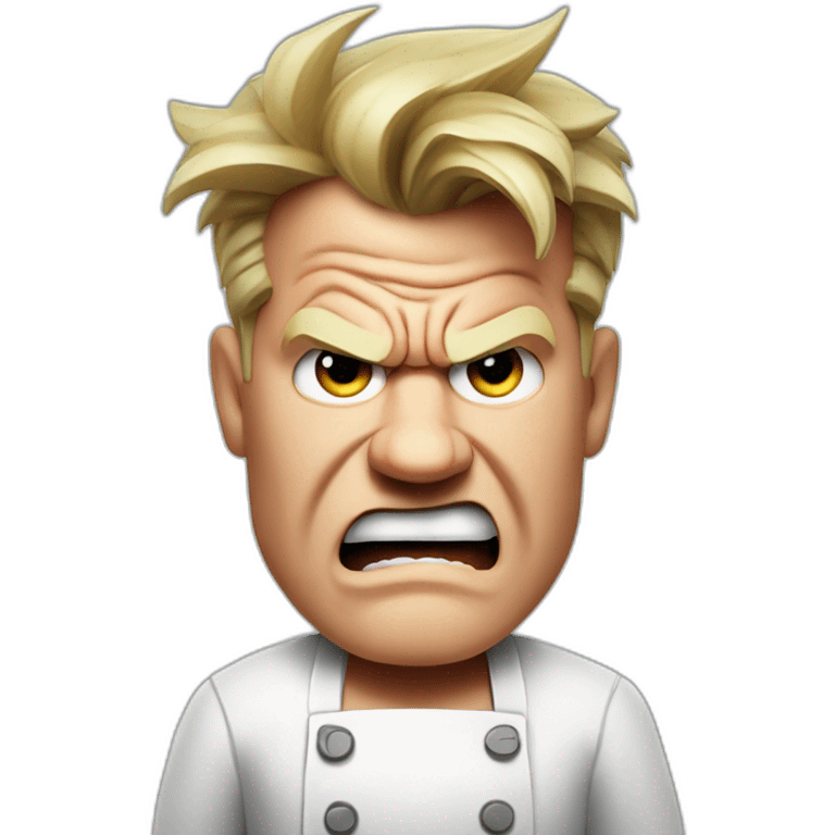 Angry Gordon ramsay emoji