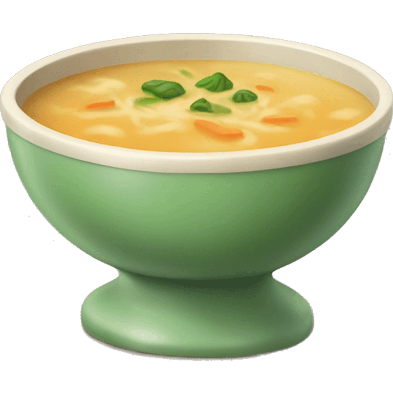 Bowl of soup emoji