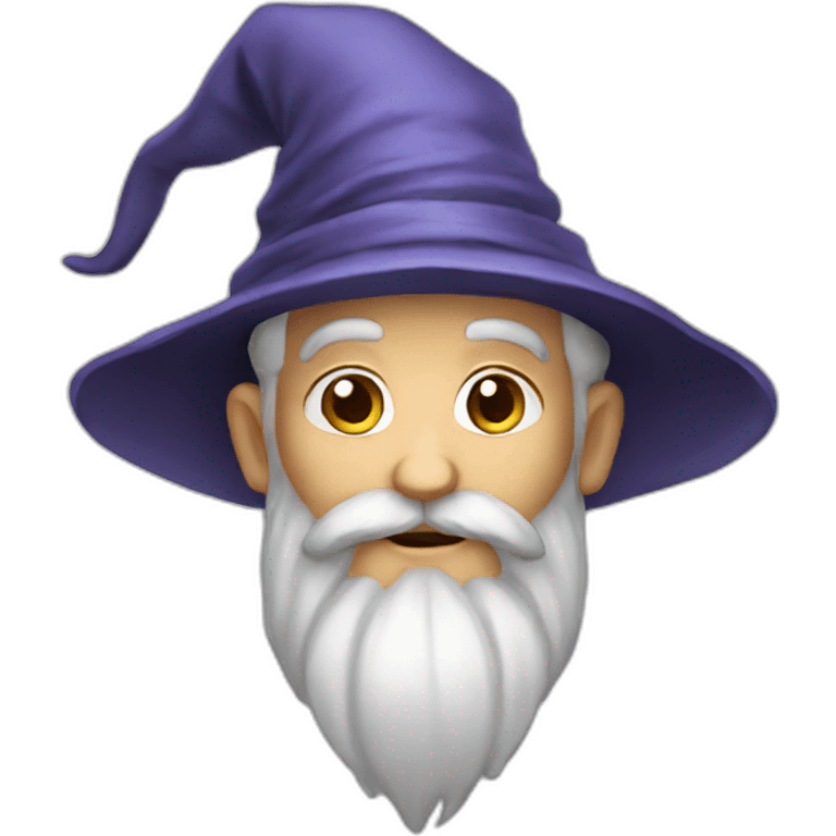 cute old wizard emoji