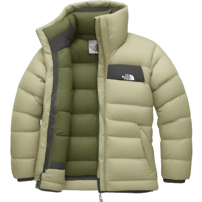 north face jacket emoji