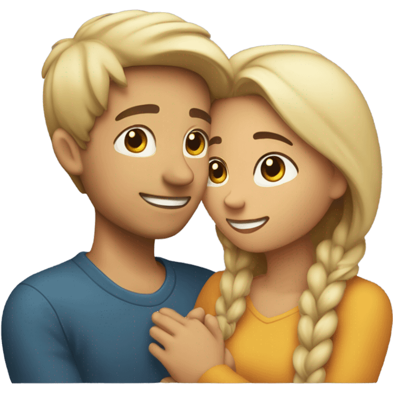 Two lovers  emoji