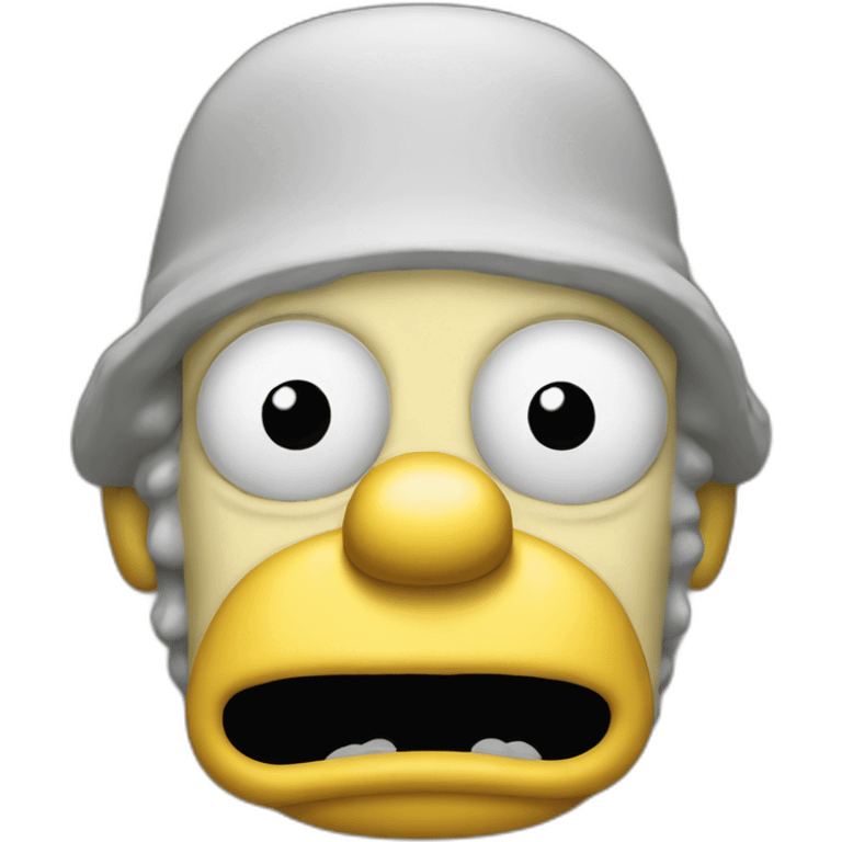 homer simpson face emoji