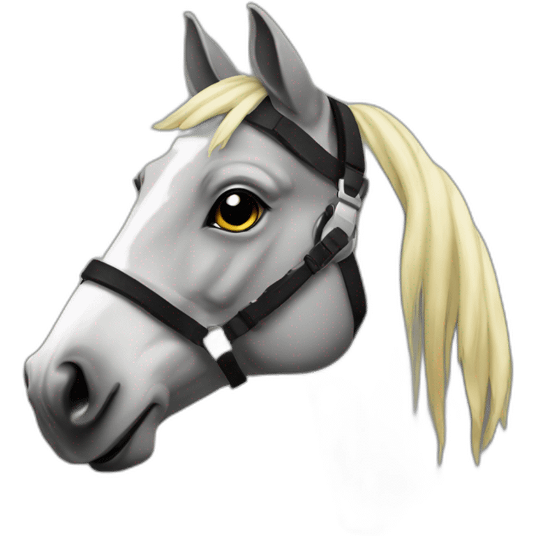 Dj horse emoji