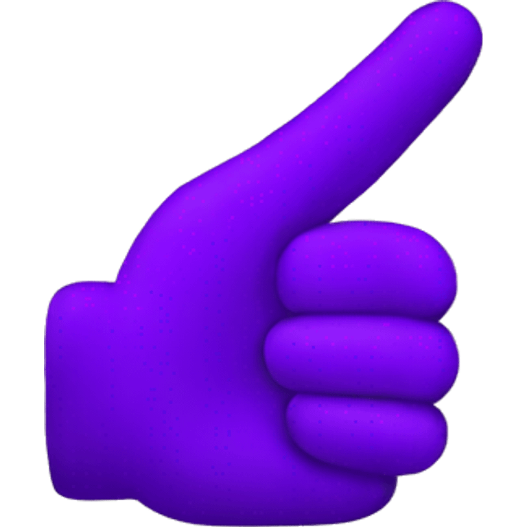 Purple ok sign emoji