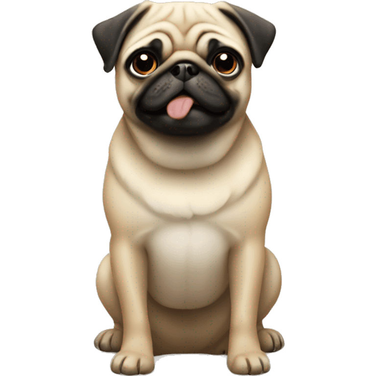 Pug dog emoji