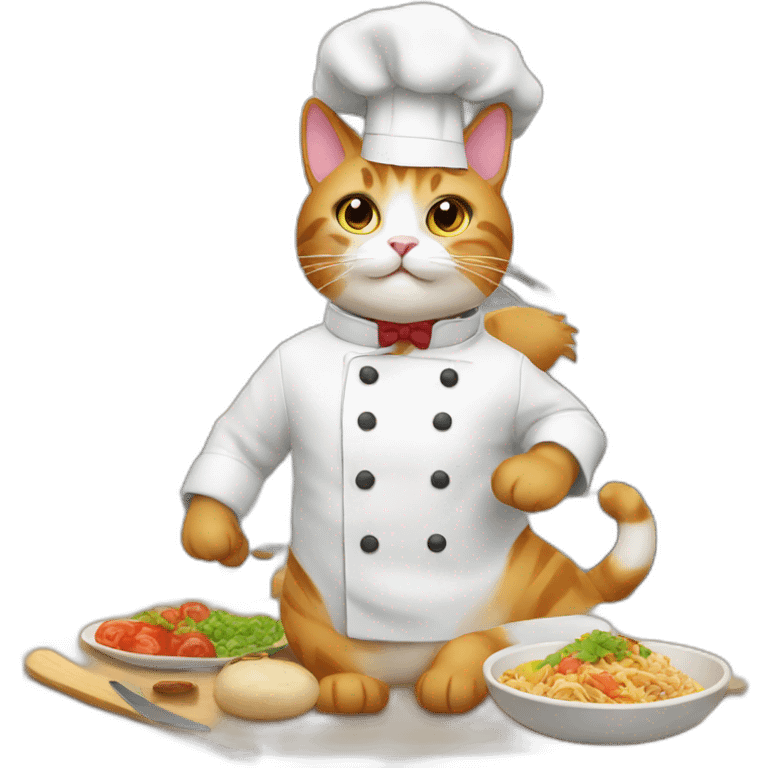 Chef cat emoji