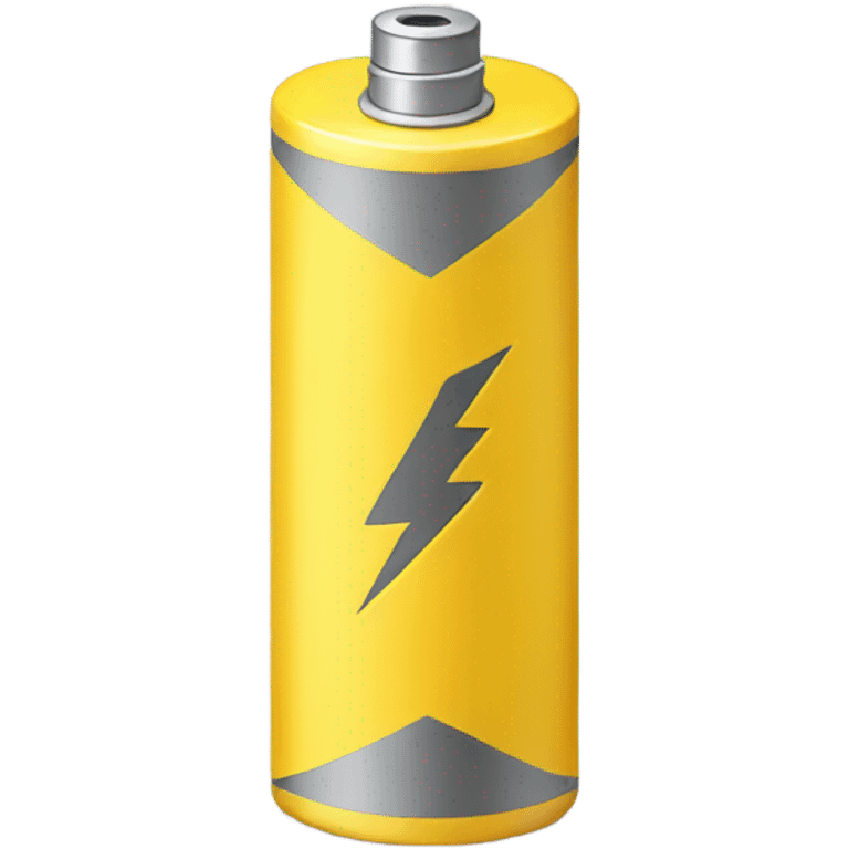 yellow battery  emoji