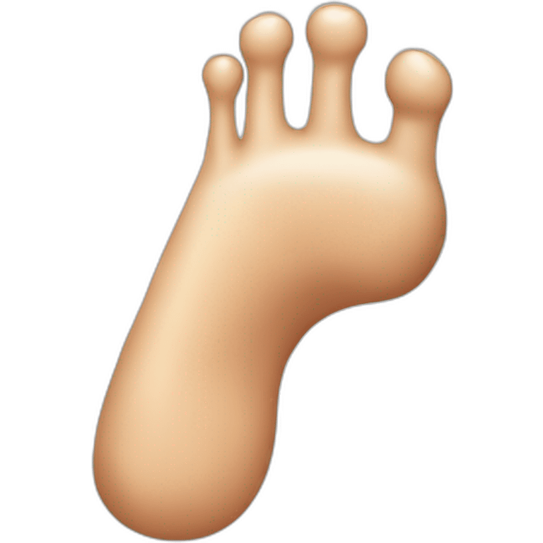 Toe jammer emoji