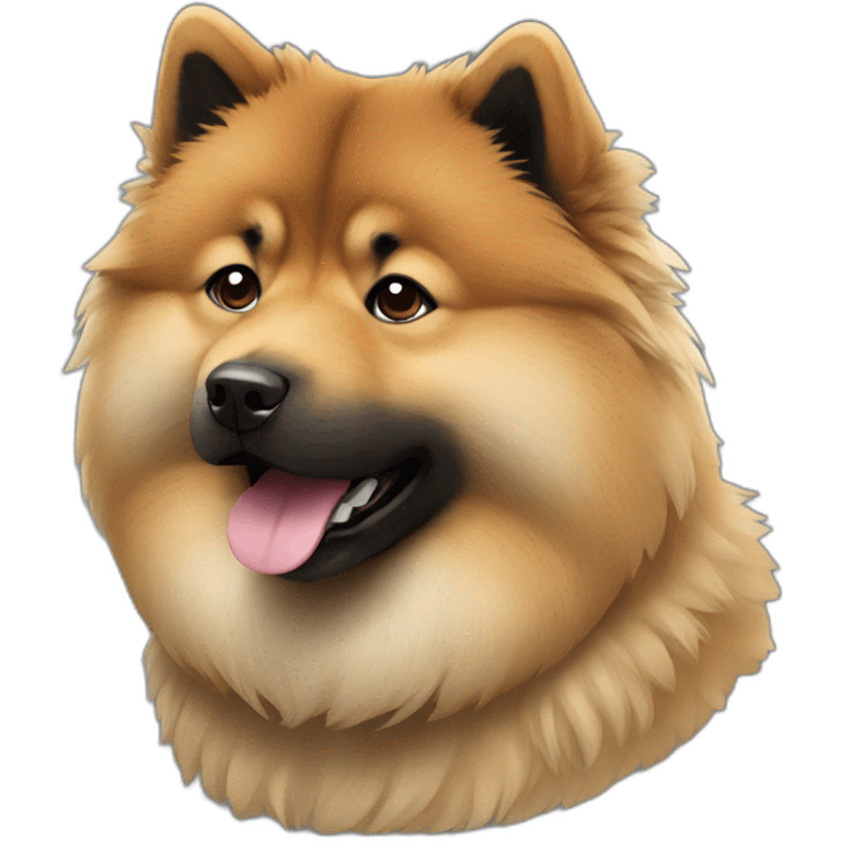 Eurasier dog emoji