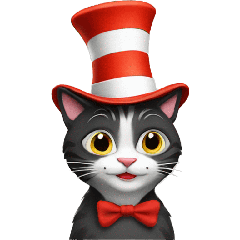 cat in the hat funny emoji