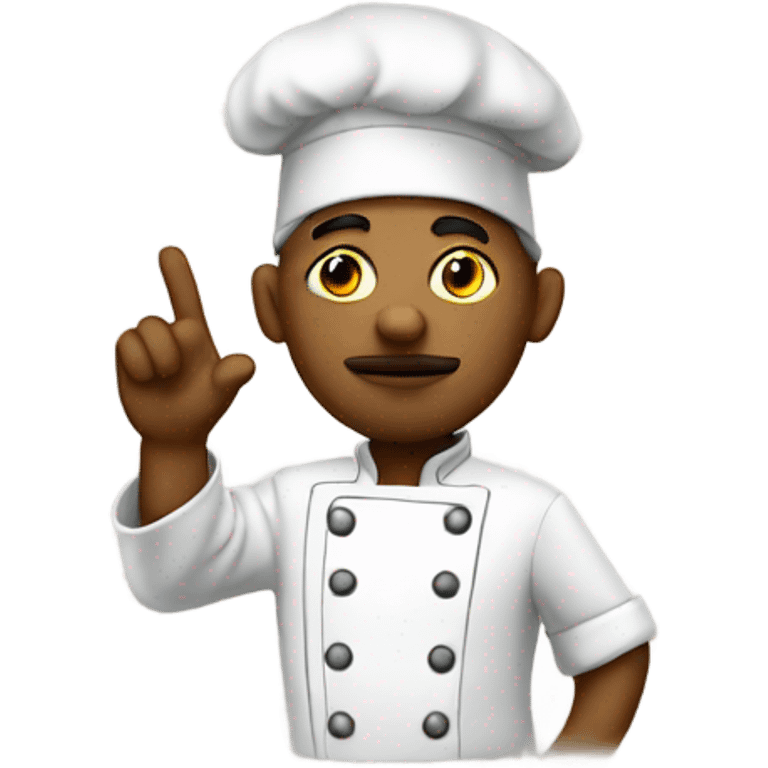 chef blowing kiss emoji