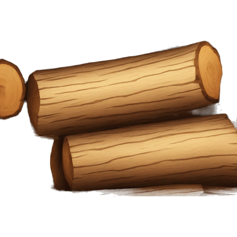 wooden log emoji