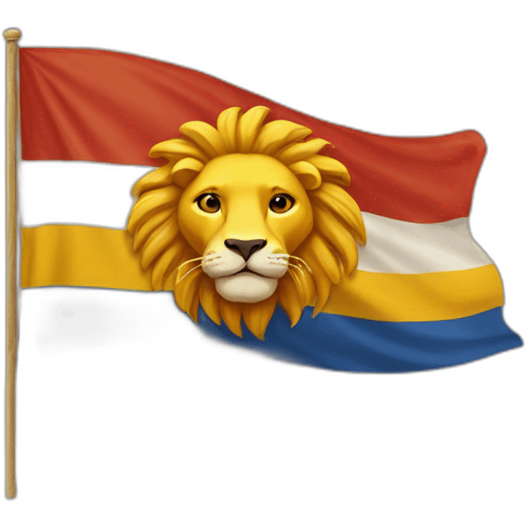 lion-and-sun-flag emoji