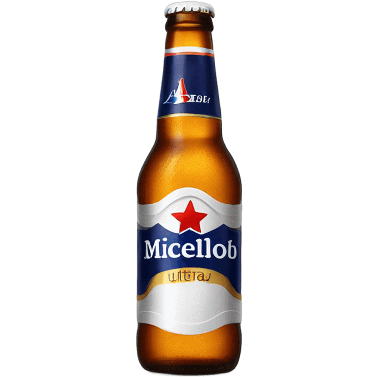 Michelob ultra beer emoji