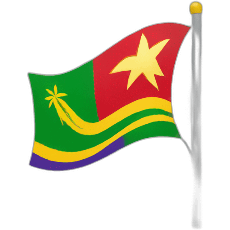 Guadeloupe drapeau emoji