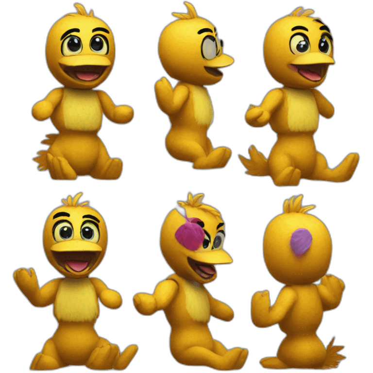 chica from five night at freddy emoji