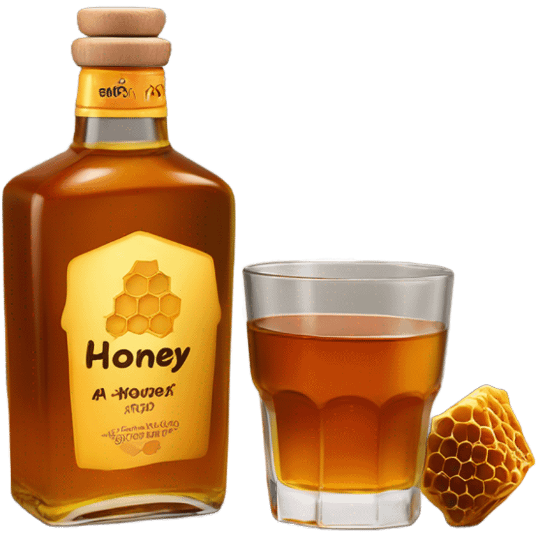 Honey whiskey  emoji