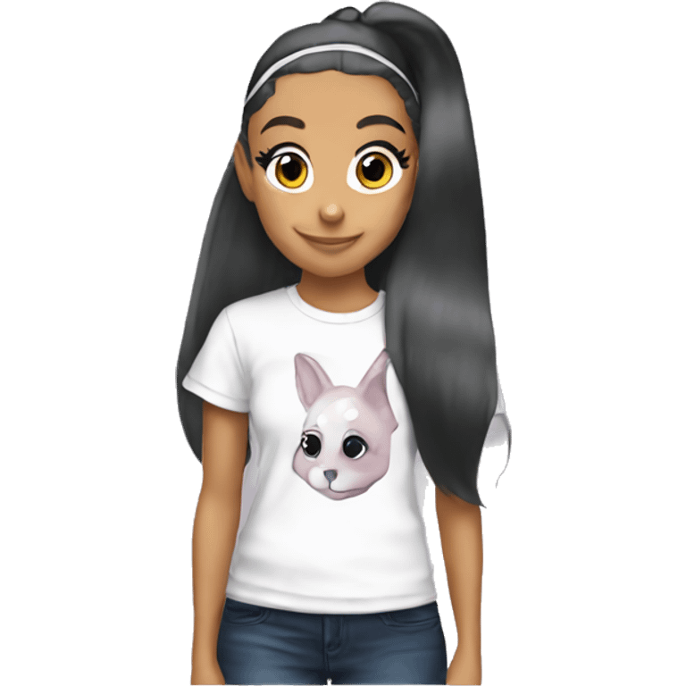 ariana grande shirt emoji