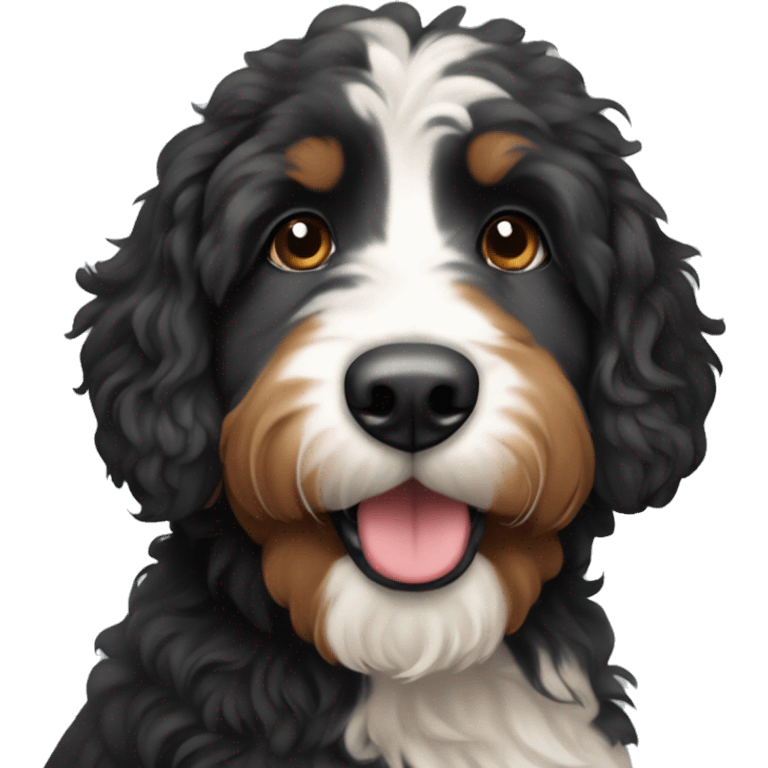 Bernedoodle emoji