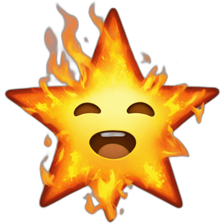 star on fire emoji