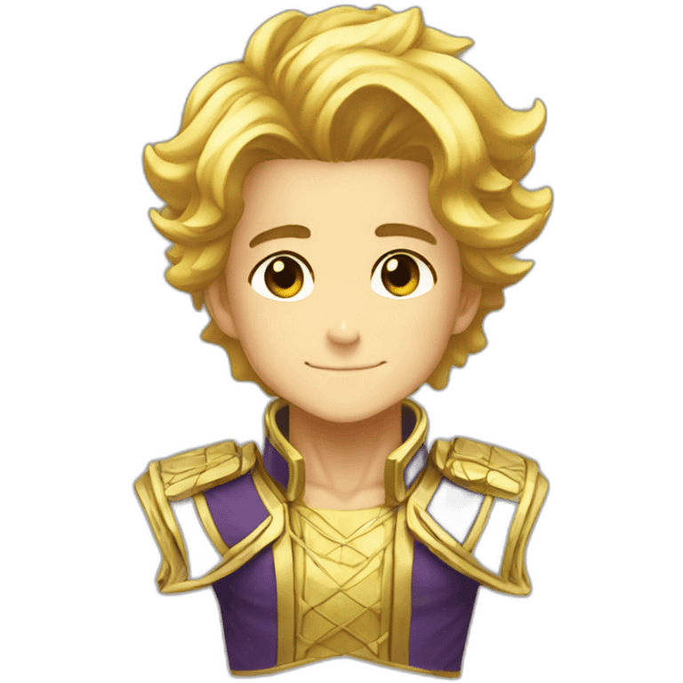 Golden experience stand jojo emoji