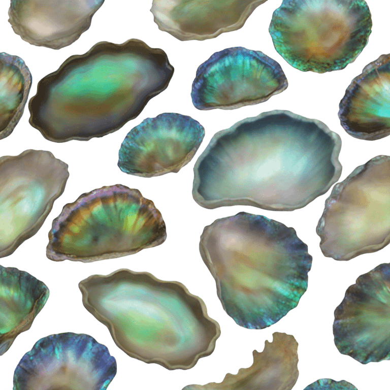 Abalone shell emoji