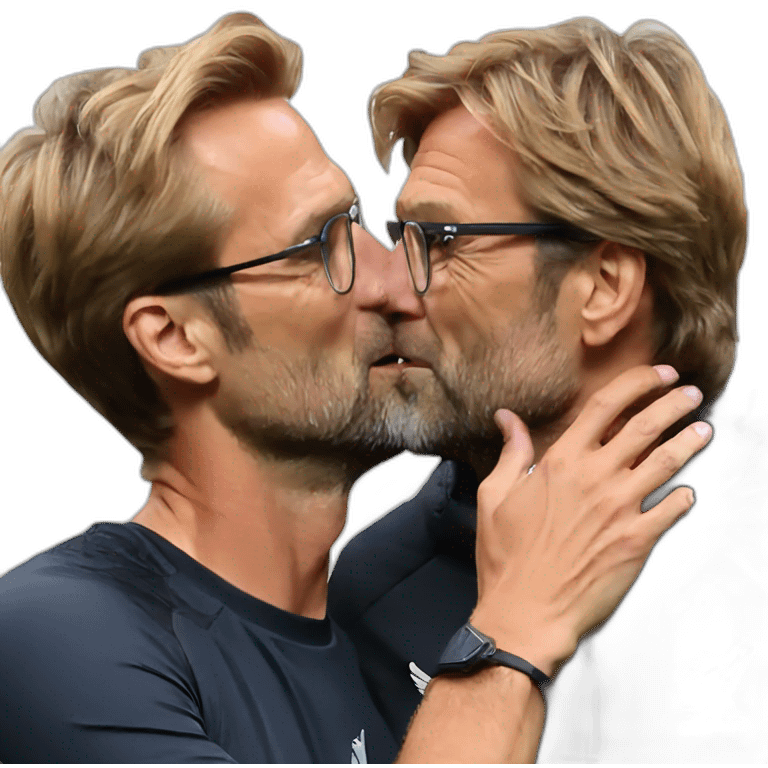 jurgen Klopp air kiss emoji