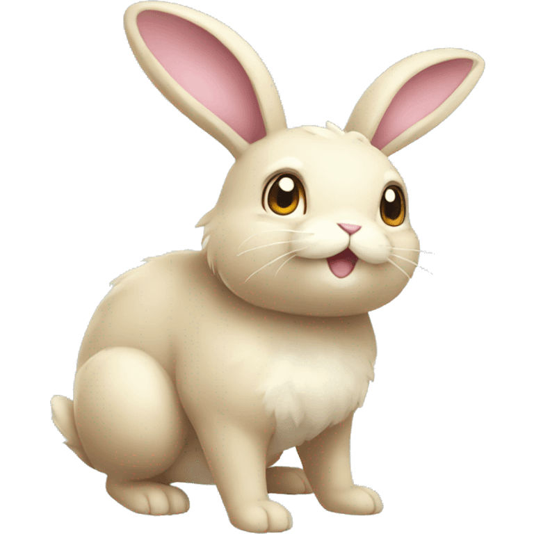 Pokémon-Bunny full body emoji