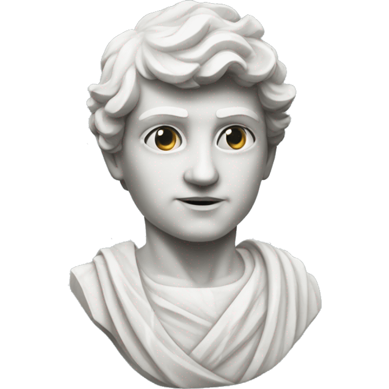 Marble statue  emoji